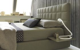 Loft Bedroom With Recycled Wood Wall Bolzan Vittoria 2